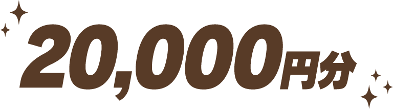 20,000円分